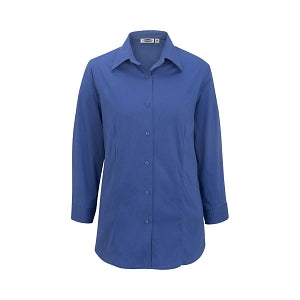 Edwards Garment Co Ladies' Button Up Maternity Shirts - Women's Button-Up 3/4 Maternity Shirt, French Blue, Size S - 5029 FRENCH BLUE S
