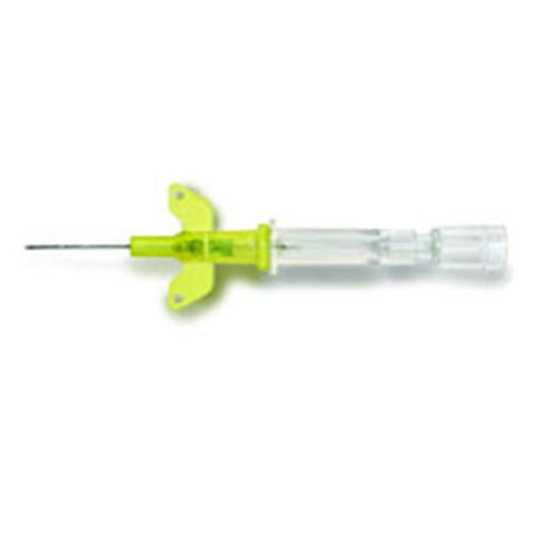 B Braun Medical  Catheter IV Introcan Safety Safety 24gx3/4" With Wings Yellow Ea, 50 EA/BX (4253523-02)