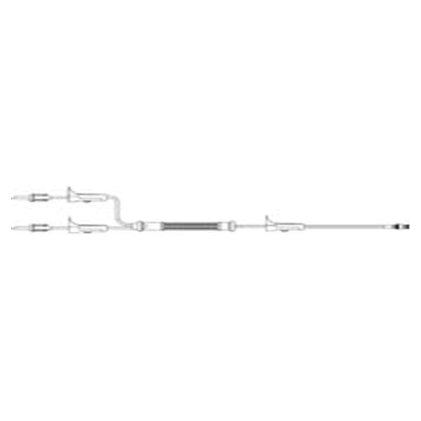 B Braun Medical  IV Administration Set Ndls Y 87 10Drp Priming Volume 34mL Ea, 50 EA/CA (V2500)