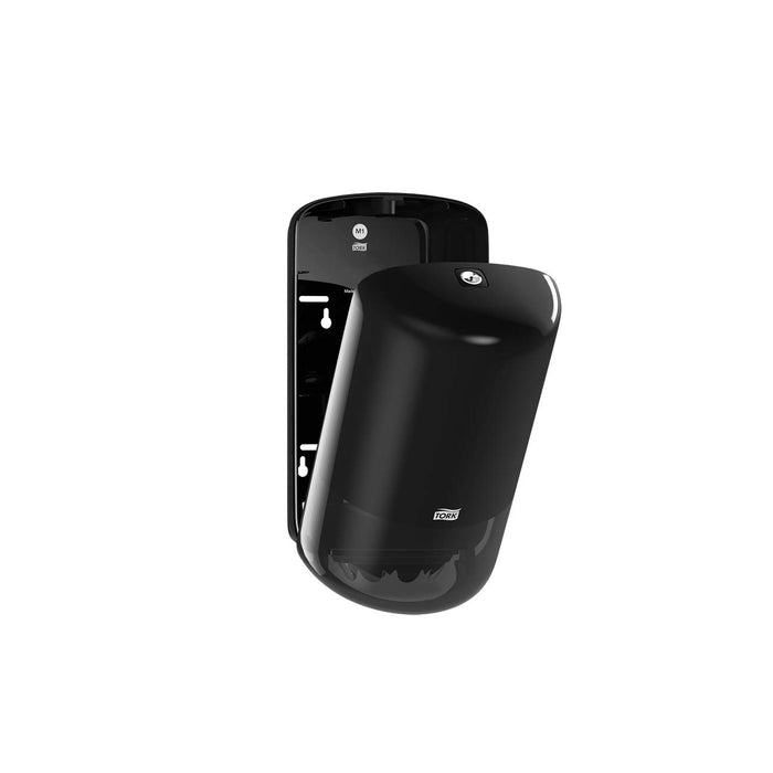 Essity Professional Tork Mini Centerfeed Dispenser - Mini Center Feed Paper Towel Dispenser, Black - 558028A