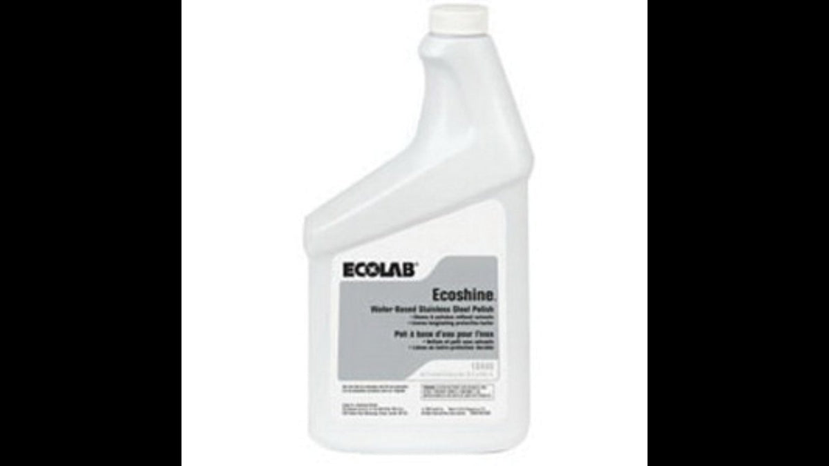 Ecolab Ecoshine Metal Polish Ecoshine Stainless Steel Polish, 32 oz