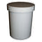 Clarke Container Division Jar Ointment 1oz White Opaque Plastic 12/Pk