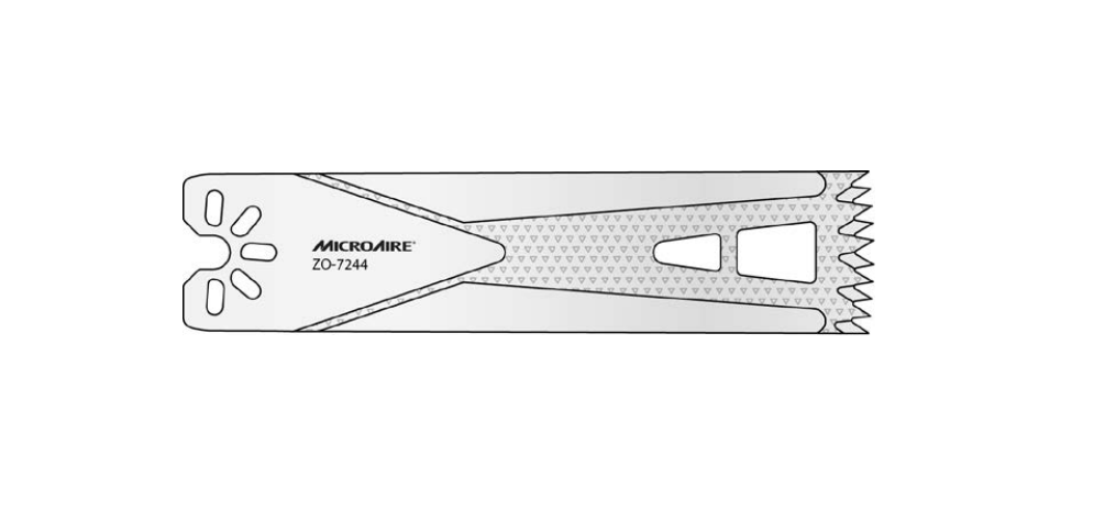 Microaire Surgical Oscillating Blades - BLADE, SAW, OSC, LARGE, 25.4MMX90MMX1.5MM - ZO-7244