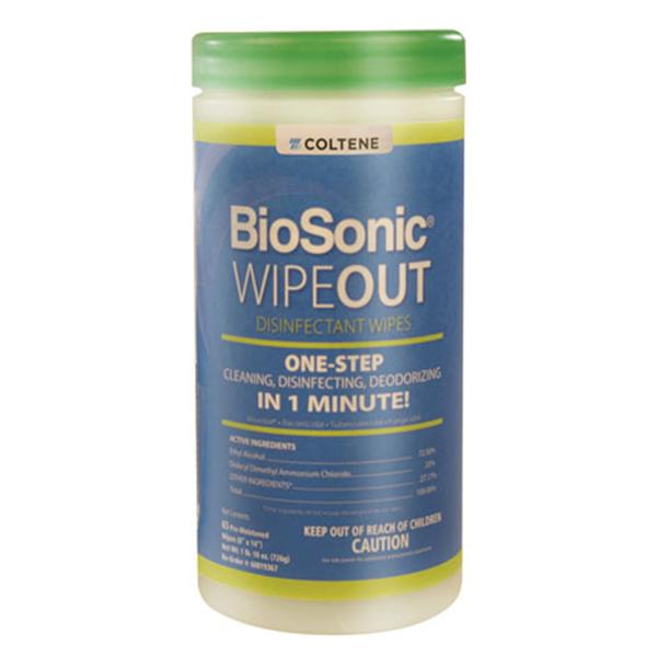Coltene/Whaledent Wipes Disinfectant BioSonic WipeOUT Large 160/Cn