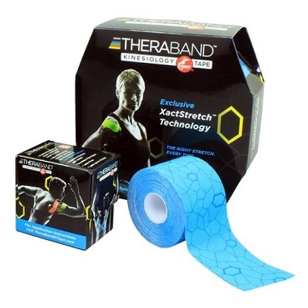 Performance Health  Tape Kinesiology TheraBand K 2"x16.4' Blue/Blue 6 Rolls 6Rl/Bx