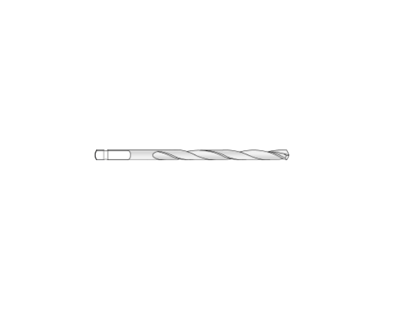 MicroAire Surgical Instruments AO Type SST Twist Drills - Synthes Style Stainless Steel AO-Type Twist Drill Bit, 4.5 mm x 120 mm - 8053-044