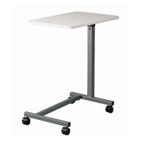 Brewer Company Table Overbed 50lb Capacity Gray 12-1/2x26" Ea