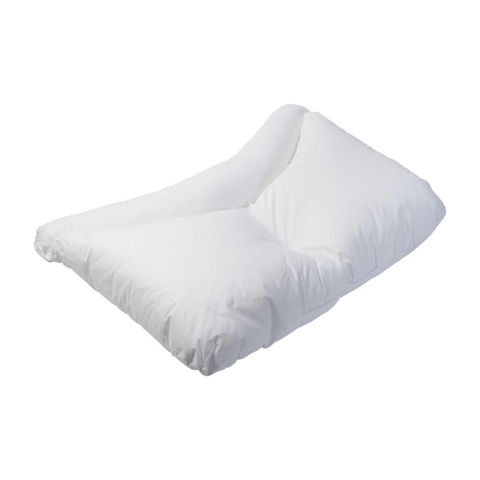 Pillow with Curved Neck Rest