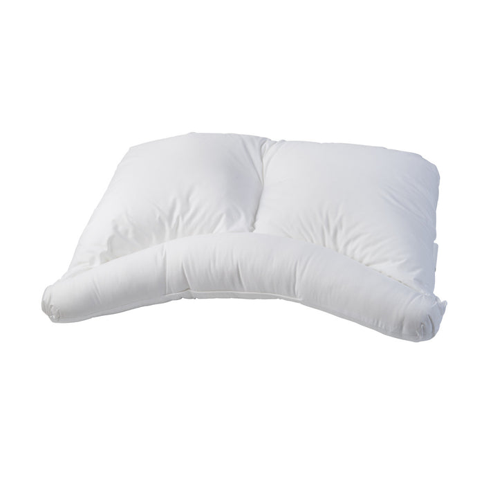 Pillow with Curved Neck Rest