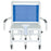 MJM Shower Chair with Swingaway Arms