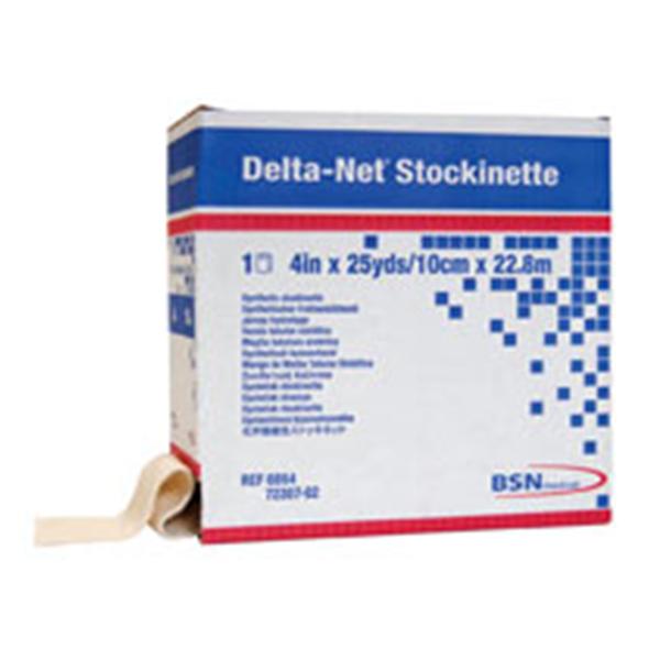 BSN Medical Stockinette Orthopedic Delta-Net Synthetic 1"x25yd Blk LF NS 1/Rl, 2 RL/CA (7272300)