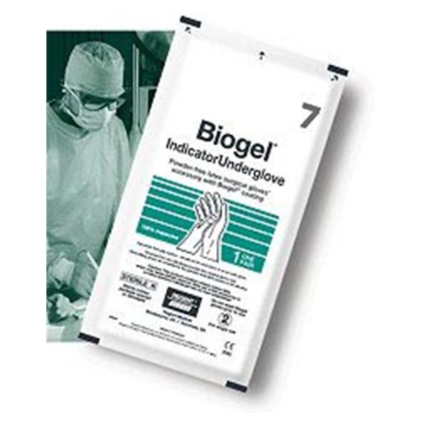 Molnlycke Healthcare (Regent) Undergloves Surgical Biogel Indicator PF Ltx 7.5 Strl Green 50/Bx, 4 BX/CA (31275)