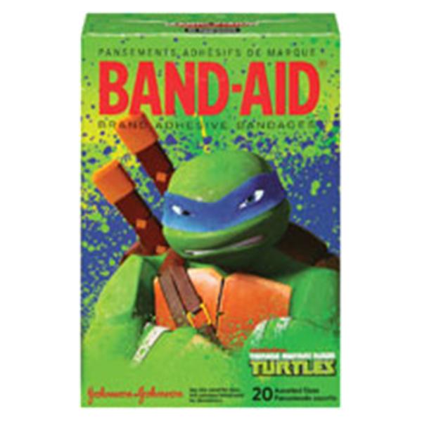 J&J Bandage Strips Fbrc Band-Aid Assorted Sizes Mtnt Nnj Ltx 20/Bx, 24 BX/CA (111578900)