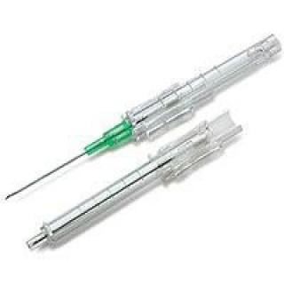 Smiths Medical Jelco PROTECTIV PLUS Safety IV Catheter - Safety IV Catheter, Gray, 16G x 1.25" - 306201