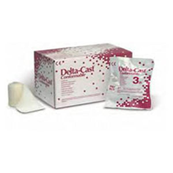 BSN Medical Tape Delta-Cast Poly RL 3-5Mnt St Tm Cnfrmbl LF White 1x2 10Rl/Bx