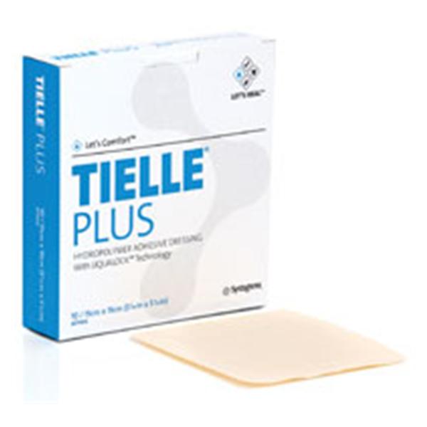 Systagenix Wound Management Dressing Wound Tielle Plus Hydropolymer Foam 5-7/8x5-7/8" 50/Bx (MTP505)