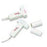 Schiller America  Mouthpiece Spirovit Plastic 10/Bx