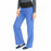 Medline Ocean Ave Women's Stretch Fabric Support Waistband Scrub Pants - Ocean ave Women's Support Waistband Scrub Pants with Cargo Pocket, Size 2XL Tall Inseam, Ceil Blue - 5560CBLXXLT