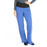 Medline Ocean Ave Women's Stretch Fabric Support Waistband Scrub Pants - Ocean ave Women's Support Waistband Scrub Pants with Cargo Pocket, Size 3XL Petite Inseam, Ceil Blue - 5560CBLXXXLP