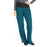 Medline Ocean Ave Women's Stretch Fabric Support Waistband Scrub Pants - Ocean ave Women's Support Waistband Scrub Pants with Cargo Pocket, Size XL Petite Inseam, Caribbean Blue - 5560CRBXLP