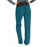 Medline Ocean Ave Women's Stretch Fabric Support Waistband Scrub Pants - Ocean ave Women's Support Waistband Scrub Pants with Cargo Pocket, Size 2XL Tall Inseam, Caribbean Blue - 5560CRBXXLT