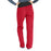 Medline Ocean Ave Women's Stretch Fabric Support Waistband Scrub Pants - Ocean ave Women's Support Waistband Scrub Pants with Cargo Pocket, Size XXS Regular Inseam, Red - 5560REDXXS