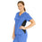 Medline Michigan ave Women's Yoga-Style Stretch Scrub Top with 1 Pocket - Michigan ave Women's Yoga-Style Stretch Scrub Top with 1 Pocket, Size L, Ceil Blue - 5564CBLL