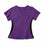 Medline Michigan ave Women's Yoga-Style Stretch Scrub Top with 1 Pocket - Michigan ave Women's Yoga-Style Stretch Scrub Top with 1 Pocket, Size 3XL, Regal Purple - 5564RPLXXXL