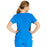 Medline Michigan ave Women's Yoga-Style Stretch Scrub Top with 1 Pocket - Michigan ave Women's Yoga-Style Stretch Scrub Top with 1 Pocket, Size S, Royal Blue - 5564RYLS