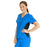 Medline Michigan ave Women's Yoga-Style Stretch Scrub Top with 1 Pocket - Michigan ave Women's Yoga-Style Stretch Scrub Top with 1 Pocket, Size 2XL, Royal Blue - 5564RYLXXL