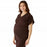 Medline Charlotte ave Women's Maternity Scrub Top - Charlotte ave Maternity Scrub Top, Size 2XL, Chocolate - 5568CHCXXL