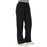 Medline Pacific ave Women's Stretch Fabric Wide Waistband Scrub Pants - Pacific ave Women's Wide Waistband Scrub Pants with Cargo Pocket, Size L Tall Inseam, Black - 5570BLKLT