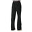 Medline Pacific ave Women's Stretch Fabric Wide Waistband Scrub Pants - Pacific ave Women's Wide Waistband Scrub Pants with Cargo Pocket, Size S Regular Inseam, Black - 5570BLKS