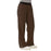 Medline Pacific ave Women's Stretch Fabric Wide Waistband Scrub Pants - Pacific ave Women's Wide Waistband Scrub Pants with Cargo Pocket, Size XL Regular Inseam, Chocolate - 5570CHCXL