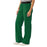 Medline Pacific ave Women's Stretch Fabric Wide Waistband Scrub Pants - Pacific ave Women's Wide Waistband Scrub Pants with Cargo Pocket, Size XXS Petite Inseam, Hunter Green - 5570HTRXXSP