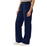 Medline Pacific ave Women's Stretch Fabric Wide Waistband Scrub Pants - Pacific ave Women's Wide Waistband Scrub Pants with Cargo Pocket, Size 3XL Petite Inseam, Navy - 5570NVYXXXLP