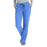 Medline Melrose ave Women's Stretch Fabric Boot Cut Scrub Pants - Melrose ave Women's Drawstring / Elastic Waist Boot Cut Scrub Pants with 3 Pockets, Size S Regular Inseam, Ceil Blue - 5580CBLS