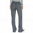 Medline Melrose ave Women's Stretch Fabric Boot Cut Scrub Pants - Melrose ave Women's Drawstring / Elastic Waist Boot Cut Scrub Pants with 3 Pockets, Size XL Petite Inseam, Charcoal - 5580CHRXLP