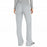 Medline Melrose ave Women's Stretch Fabric Boot Cut Scrub Pants - Melrose ave Women's Drawstring / Elastic Waist Boot Cut Scrub Pants with 3 Pockets, Size 3XL Regular Inseam, Light Gray - 5580GRYXXXL