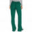 Medline Melrose ave Women's Stretch Fabric Boot Cut Scrub Pants - Melrose ave Women's Drawstring / Elastic Waist Boot Cut Scrub Pants with 3 Pockets, Size S Petite Inseam, Hunter Green - 5580HTRSP