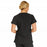 Medline Berkeley ave Women's Stretch Fabric Tunic Scrub Top with Pockets - Berkeley ave Women's Tunic Scrub Top with 3 Pockets, Size 3XL, Black - 5582BLKXXXL