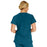 Medline Berkeley ave Women's Stretch Fabric Tunic Scrub Top with Pockets - Berkeley ave Women's Tunic Scrub Top with 3 Pockets, Size XXS, Caribbean Blue - 5582CRBXXS