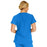 Medline Berkeley ave Women's Stretch Fabric Tunic Scrub Top with Pockets - Berkeley ave Women's Tunic Scrub Top with 3 Pockets, Size L, Royal Blue - 5582RYLL