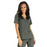 Medline Park Ave Women's Stretch Fabric Mock Wrap Scrub Top with Pockets - Park ave Women's Mock Wrap Scrub Top with 2 Pockets, Size S, Olive - 5587OLVS