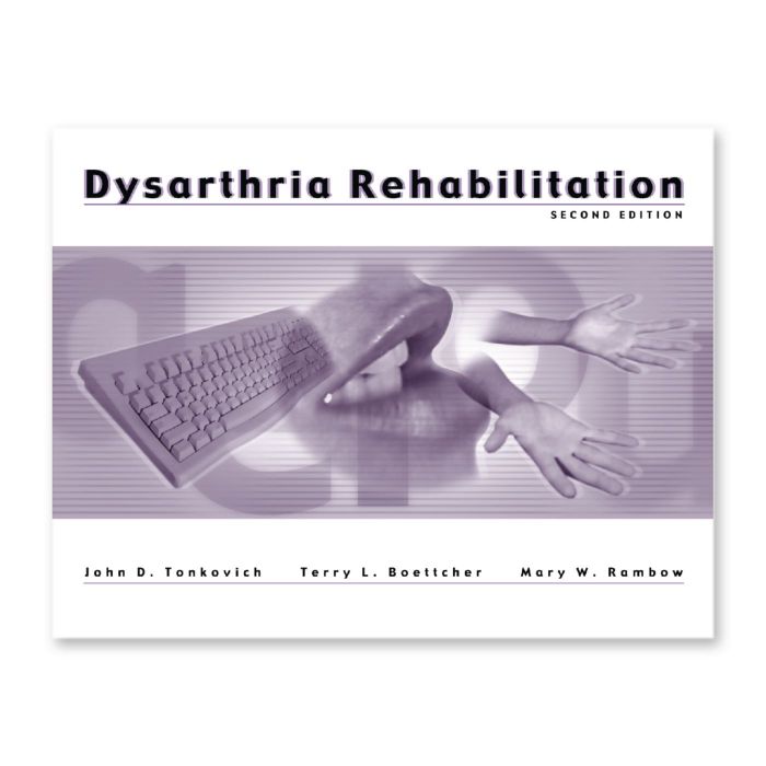 Patterson Medical Dysarthria Rehabilitation 2nd Edition — Grayline