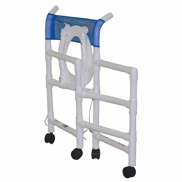 MJM Folding PVC Shower Chair
