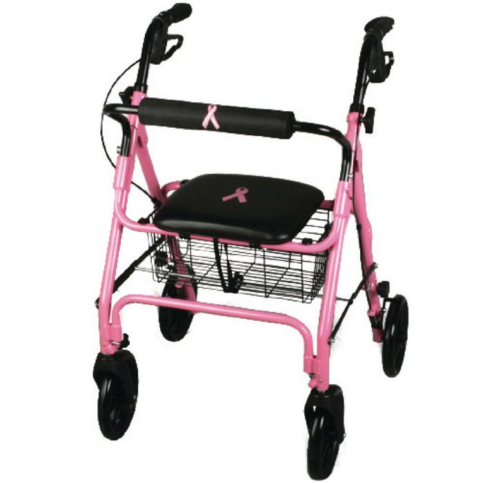 Patterson Medical Medline Breast Cancer Awareness Rollator
