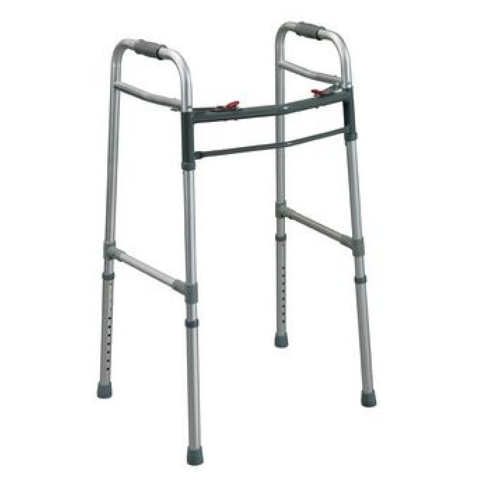 Patterson Medical Drive Economy Two-Button Folding Walker