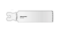 MicroAire Surgical Aggressive Saw Blades - Aggressive Tooth Blade, 25.4 mm x 80 mm x 1.24 mm - SO-6318