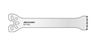 Microaire Surgical Oscillating Blades - BLADE, SAW, OSC, LARGE, 19MMX90MMX1.35MM - ZO-7390